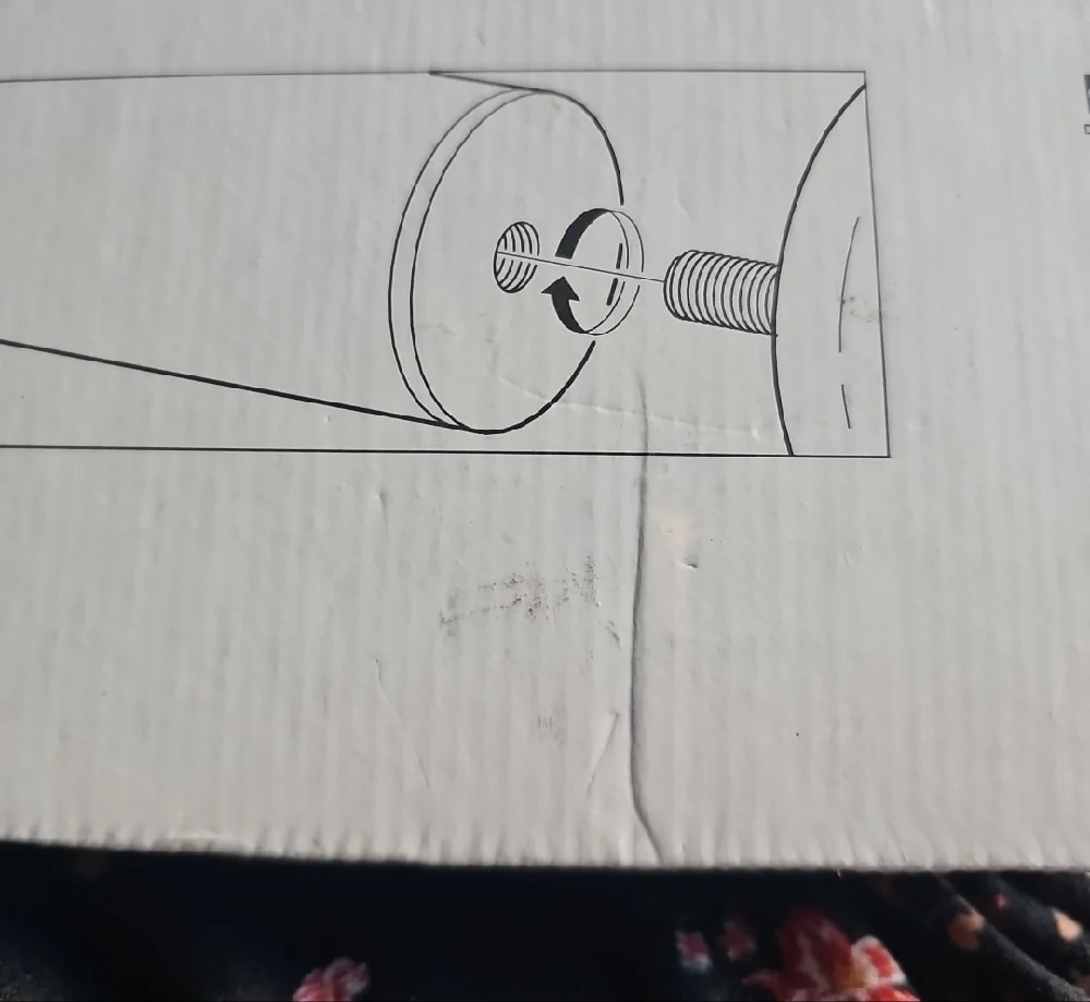 IKEA HÖGTIDLIG Curtain Rod Decorative Screw On Ends Tote L